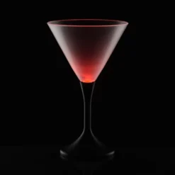 Frosted Light-Up Martini Glass - 8 oz.