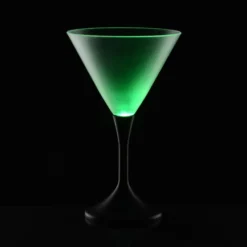 Frosted Light-Up Martini Glass - 8 oz.