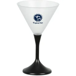 Frosted Light-Up Martini Glass - 8 oz.