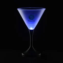 Frosted Light-Up Martini Glass - 8 oz.