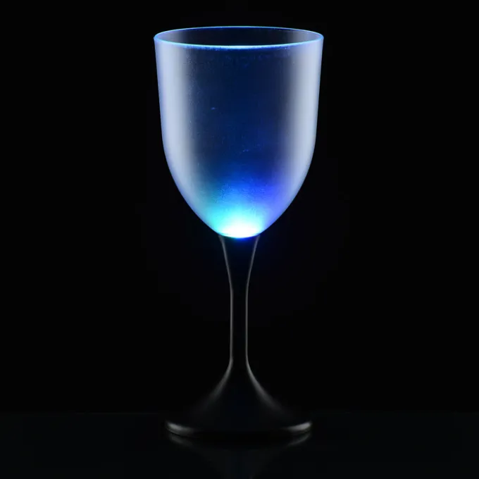 Frosted Light-Up Wine Glass - 10 oz. - 24 hr