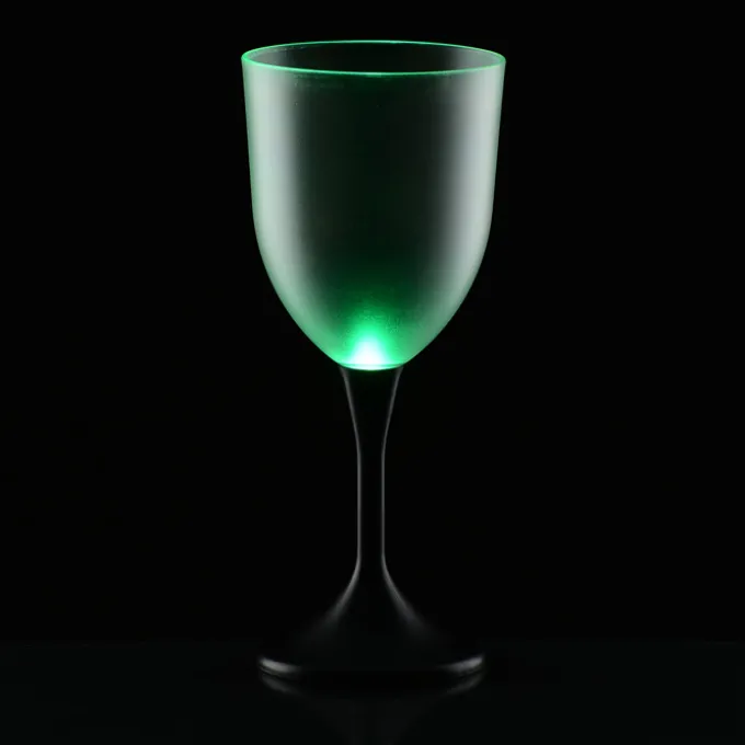 Frosted Light-Up Wine Glass - 10 oz. - 24 hr
