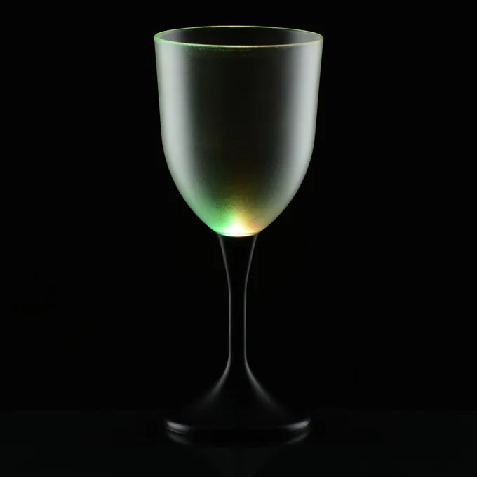 Frosted Light-Up Wine Glass - 10 oz. - 24 hr