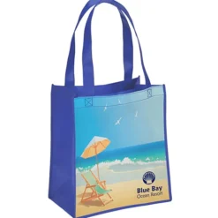Full Color Grocery Tote - 13 inches x 12 inches