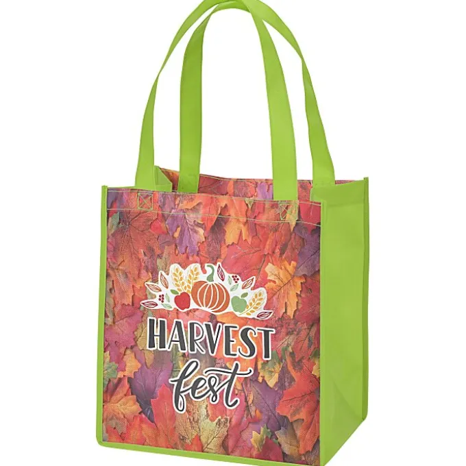 Full Color Grocery Tote - 13 inches x 12 inches - 2 Sided