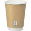 Full Color Insulated Paper Cup - 12 oz. - Natural