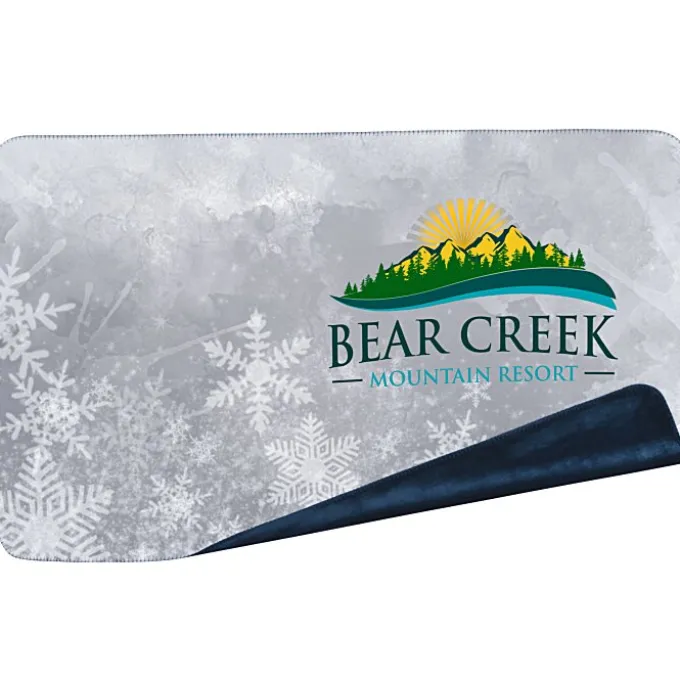 Full Color Micro Mink Plush Lap Blanket
