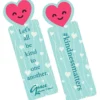 Full Color Paper Bookmark - Heart