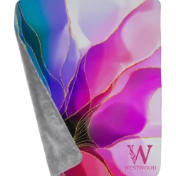 Full Color Sherpa Luxe Blanket