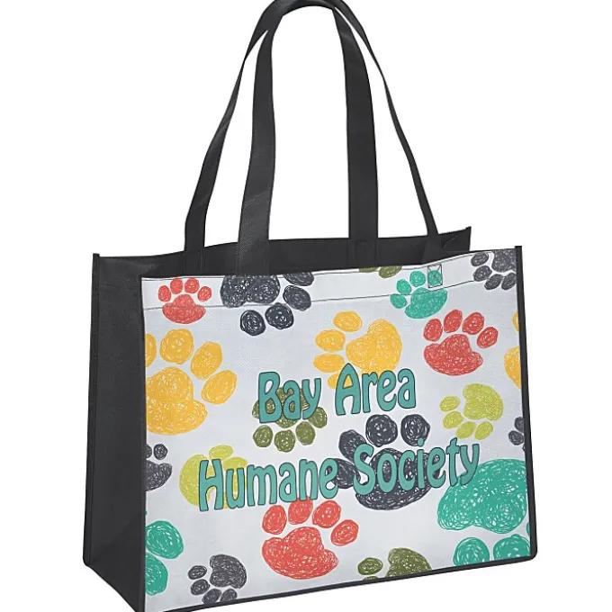 Full Color Shopping Tote - 12 inches x 16 inches