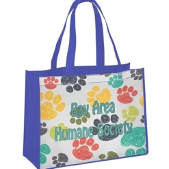 Full Color Shopping Tote - 12 inches x 16 inches