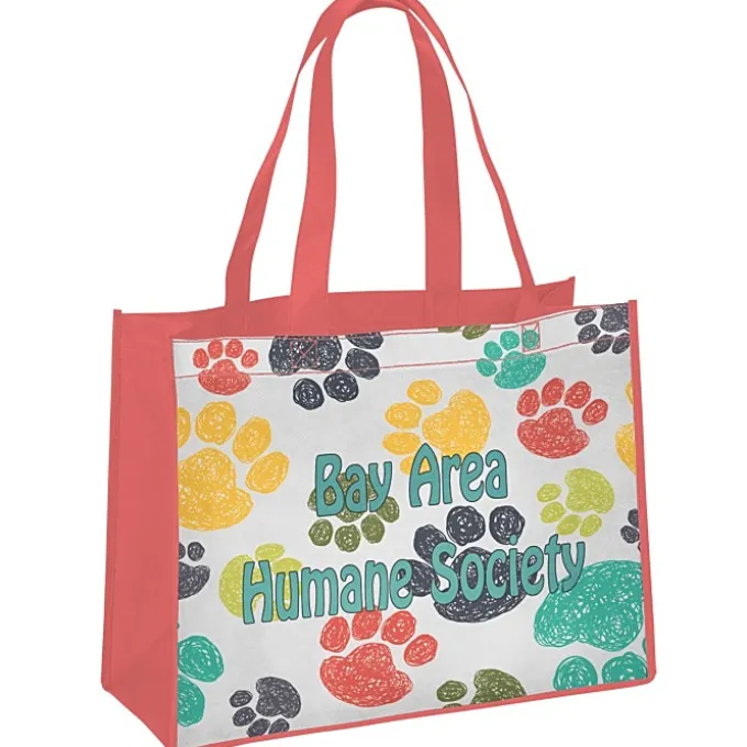 Full Color Shopping Tote - 12 inches x 16 inches
