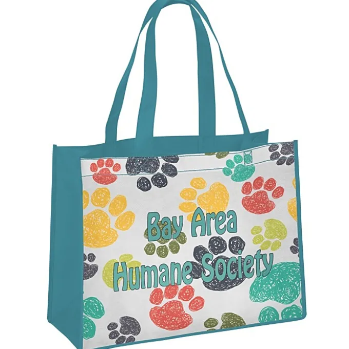 Full Color Shopping Tote - 12 inches x 16 inches