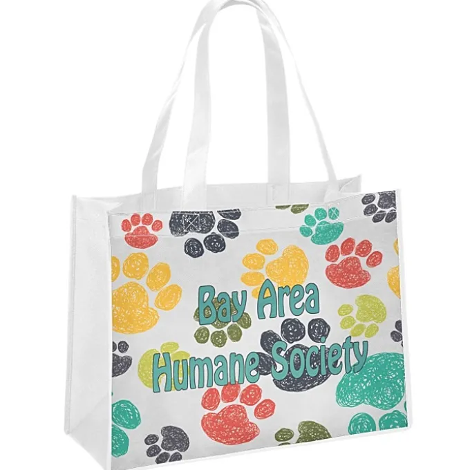 Full Color Shopping Tote - 12 inches x 16 inches