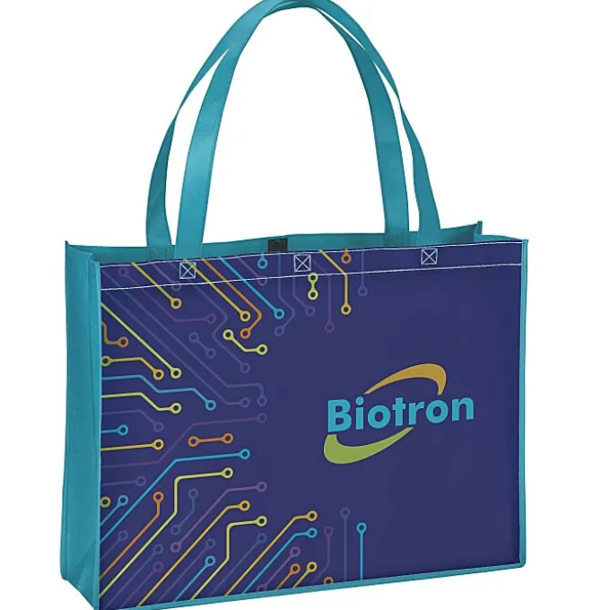 Full Color Shopping Tote - 14 3/4 inches x 19 3/4 inches