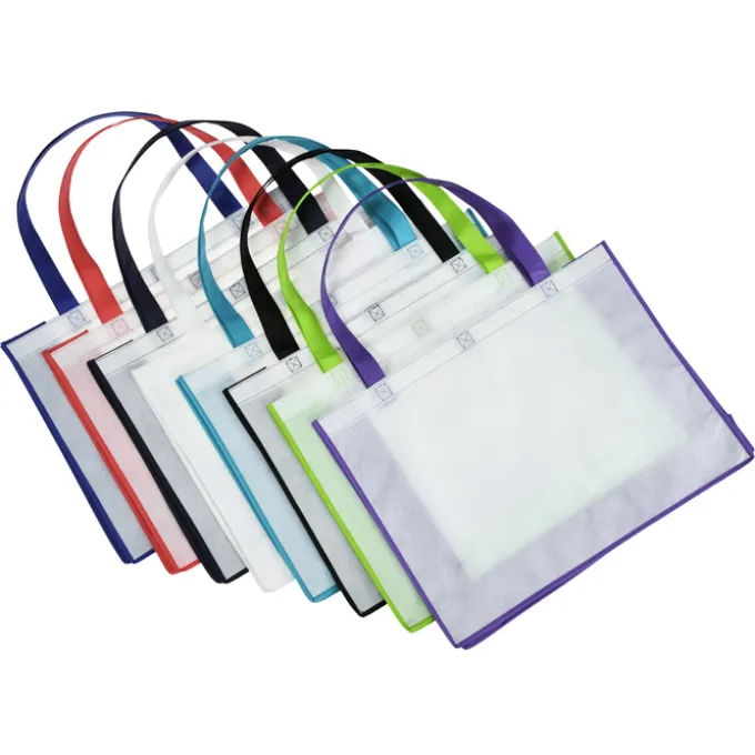 Full Color Shopping Tote - 14 3/4 inches x 19 3/4 inches - 2 Sided