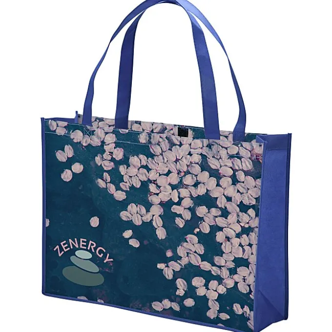Full Color Shopping Tote - 14 3/4 inches x 19 3/4 inches - 2 Sided