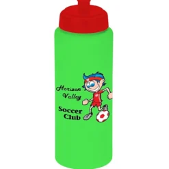Full Color Sport Bottle with Push Pull Lid - 32 oz
