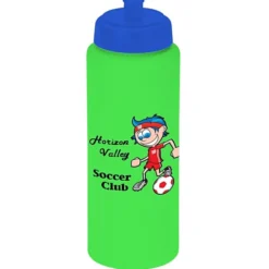 Full Color Sport Bottle with Push Pull Lid - 32 oz