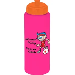 Full Color Sport Bottle with Push Pull Lid - 32 oz