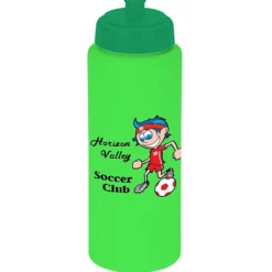 Full Color Sport Bottle with Push Pull Lid - 32 oz