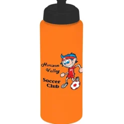 Full Color Sport Bottle with Push Pull Lid - 32 oz