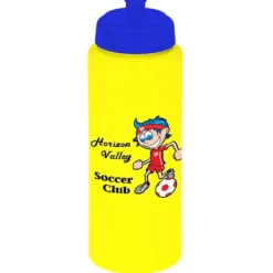 Full Color Sport Bottle with Push Pull Lid - 32 oz