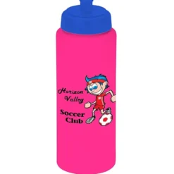 Full Color Sport Bottle with Push Pull Lid - 32 oz