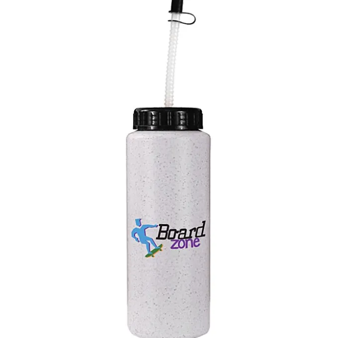 Full Color Sport Bottle with Straw - 32 oz