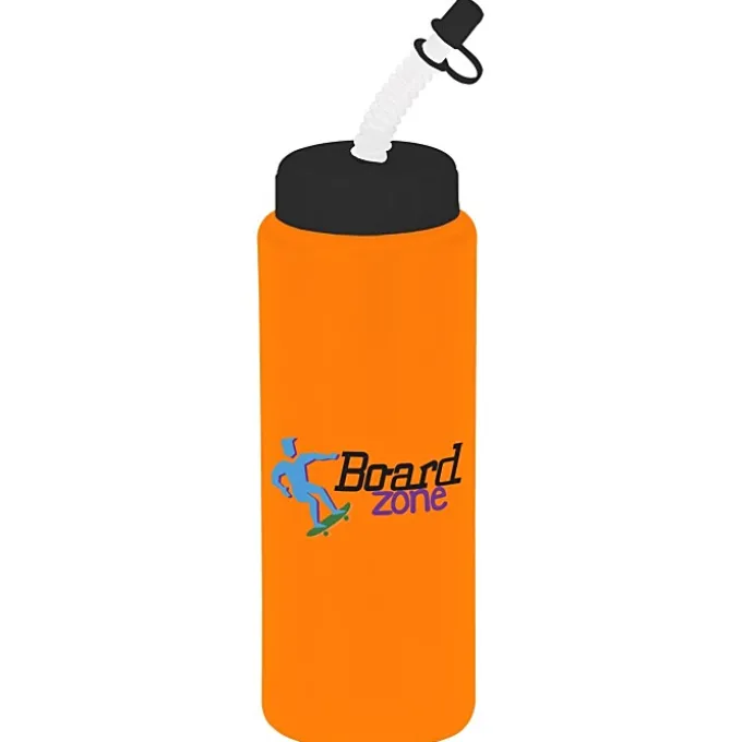 Full Color Sport Bottle with Straw - 32 oz