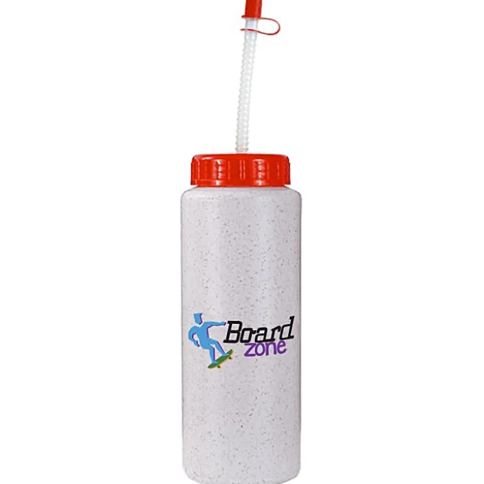 Full Color Sport Bottle with Straw - 32 oz