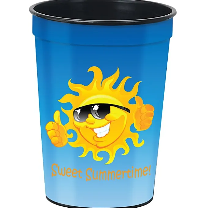 Full Color Stadium Cup - 12 oz