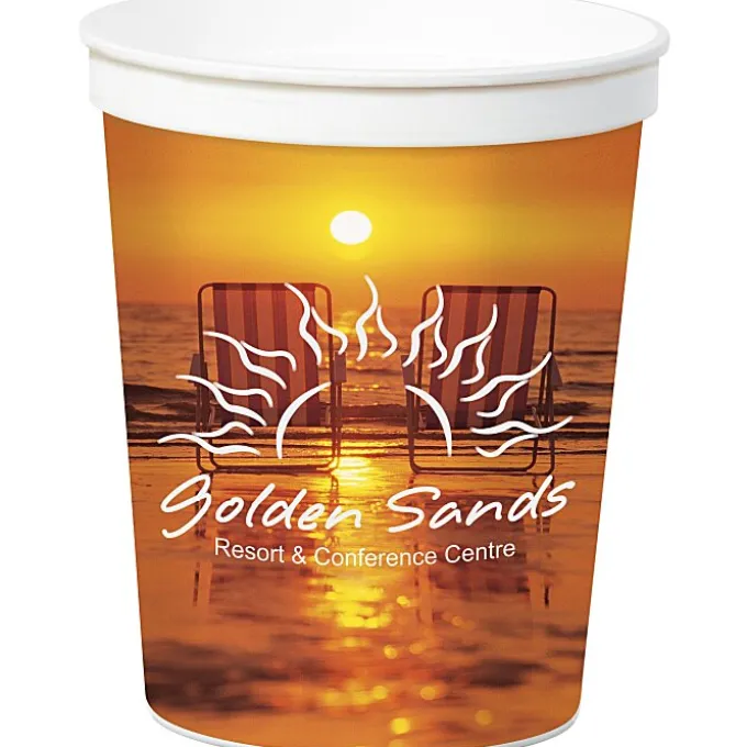Full Color Stadium Cup - 16 oz