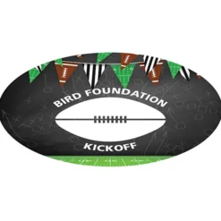 Full Color Static Decal - Oval - 1 inch x 2 inches