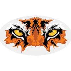 Full Color Static Decal - Oval - 3 inches x 5-1/2 inches
