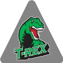 Full Color Static Decal - Triangle - 8 inches
