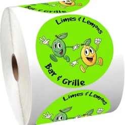 Full Color Sticker by the Roll - Circle - 3 1/4 inches