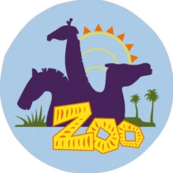 Full Color Sticker by the Roll - Circle - 1/2 inch