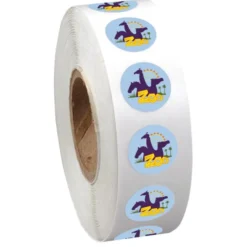 Full Color Sticker by the Roll - Circle - 1/2 inch