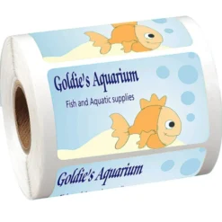 Full Color Sticker by the Roll - Rectangle - 1-1/2 inches x 2-1/2 inches