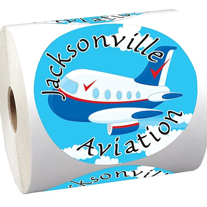 Full Color Sticker by the Roll - Circle - 4 inches