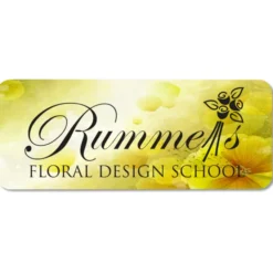 Full Color Sticker by the Roll - Rectangle - 1 inch x 2-1/2 inches