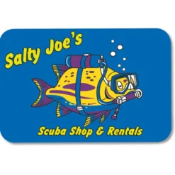 Full Color Sticker by the Roll - Rectangle - 1 inch x 1-1/2 inches