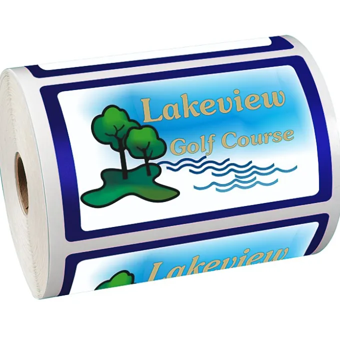 Full Color Sticker by the Roll - Rectangle - 3 inches x 5 inches
