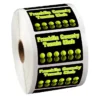 Full Color Sticker by the Roll - Rectangle - 1-1/2 inches x 2-1/4 inches