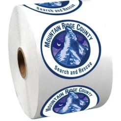 Full Color Sticker by the Roll - Circle - 2 1/4 inches