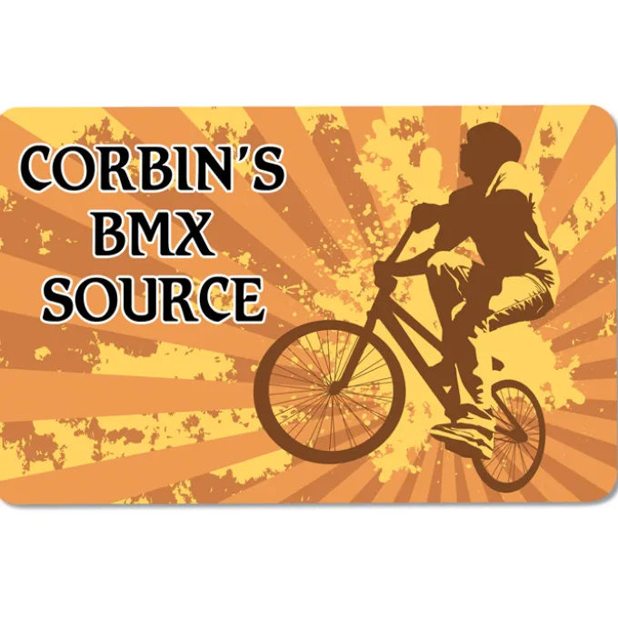 Full Color Sticker by the Roll - Rectangle - 1-3/4 inches x 2-3/4 inches