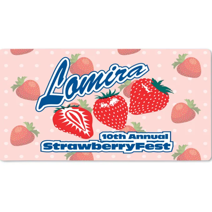 Full Color Sticker by the Roll - Rectangle - 2-3/4 inches x 5-1/4 inches