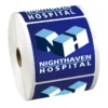 Full Color Sticker by the Roll - Square - 3 1/2 inches x 3 1/2 inches