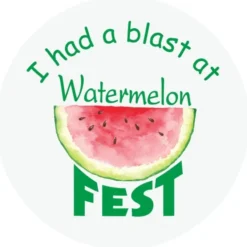 Full Color Sticker - Circle - 4-1/2 inches